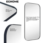 Miroirs muraux ronds en métal chic et moderne du milieu du siècle TEHOME