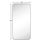 Miroirs muraux ronds en métal chic et moderne du milieu du siècle TEHOME