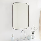 Miroirs muraux ronds en métal chic et moderne du milieu du siècle TEHOME
