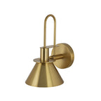 Applique murale conique moderne du milieu du siècle à 1 ampoule - Lampe de chambre 7 pouces