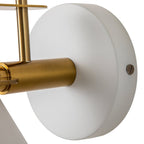 Applique murale conique moderne du milieu du siècle à 1 ampoule - Lampe de chambre 7 pouces