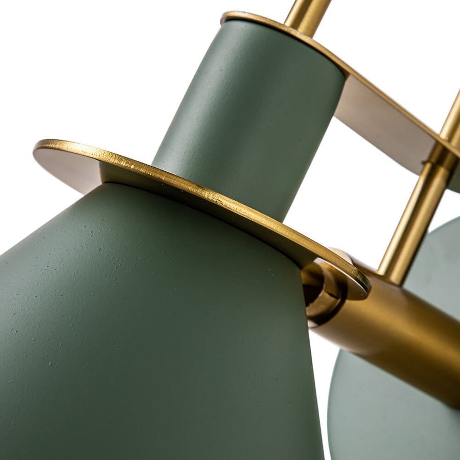 Applique murale conique moderne du milieu du siècle à 1 ampoule - Lampe de chambre 7 pouces