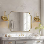 Applique murale conique moderne du milieu du siècle à 1 ampoule - Lampe de chambre 7 pouces