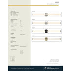 Luminaire de salle de bain à LED Truman de Millennium Lighting, disponible en plusieurs finitions