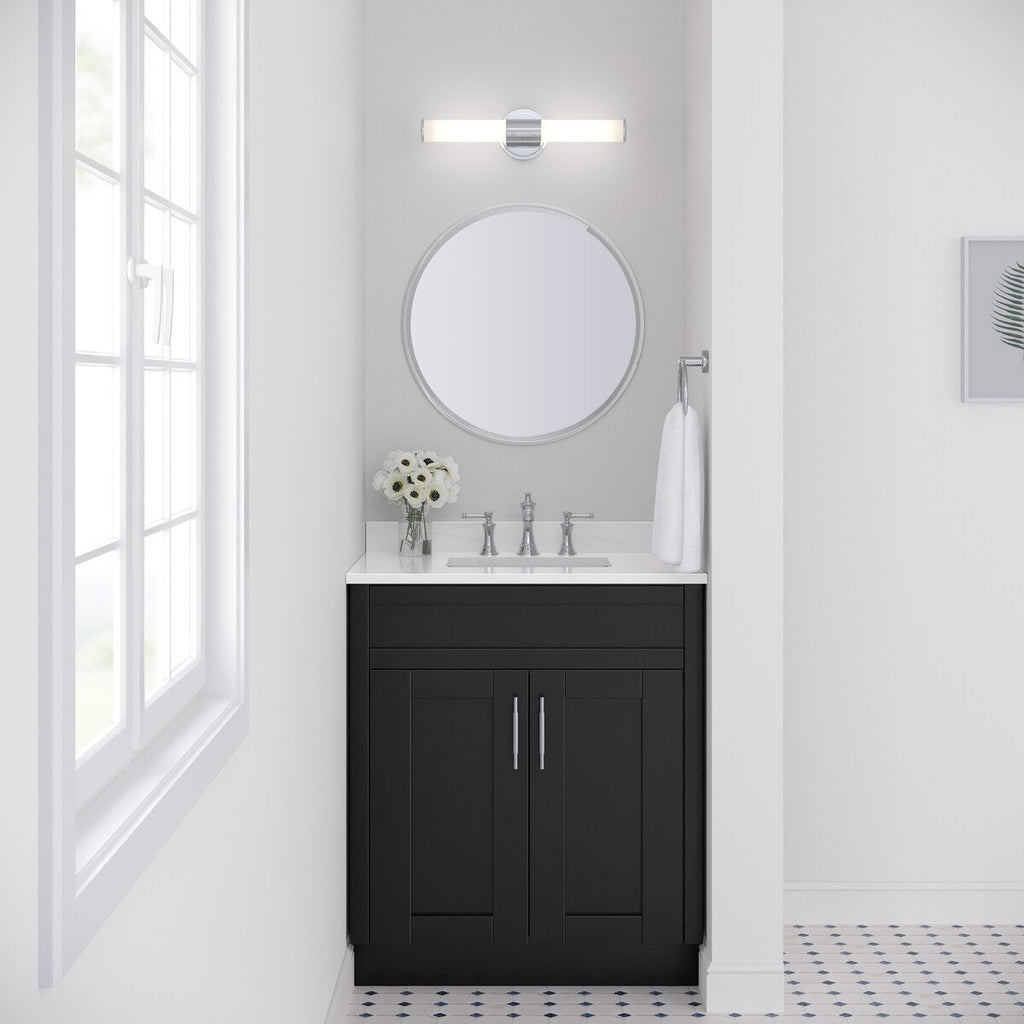 Luminaire de salle de bain à LED Truman de Millennium Lighting, disponible en plusieurs finitions