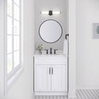 Luminaire de salle de bain à LED Truman de Millennium Lighting, disponible en plusieurs finitions