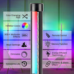 Lampadaire d'angle RVB minimaliste - Lot de 2