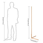 Lampadaire d'angle RVB minimaliste - Lot de 2