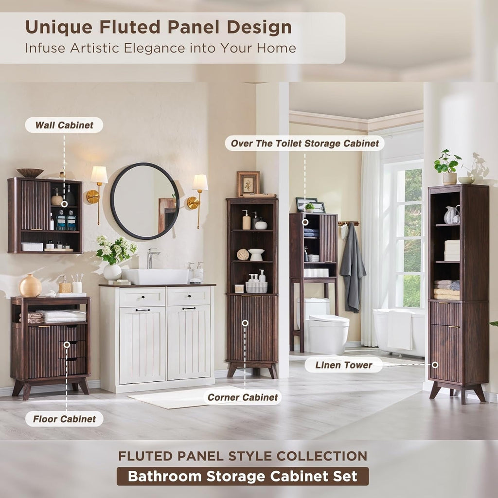 Armoire murale de salle de bain moderne, armoire à pharmacie, organiseur de rangement mural