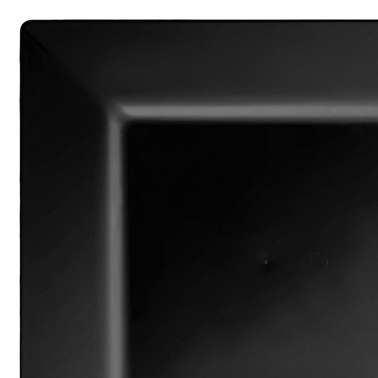 Assiettes jetables carrées modernes en plastique - Articles de fête