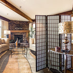 Séparateur de pièce naturel à panneaux multiples