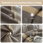 Ensemble de couette géométrique moderne Nanshing Daniella 7 pièces