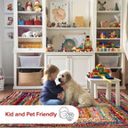 Tapis bohème tressé à la main Nuloom Tammara