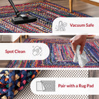 Tapis bohème tressé à la main Nuloom Tammara