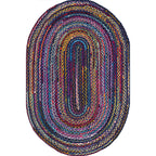 Tapis bohème tressé à la main Nuloom Tammara