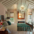 Lustre Spoutnik moderne en cristal avec feu d'artifice OYIPRO