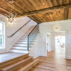 Lustre Spoutnik moderne en cristal avec feu d'artifice OYIPRO