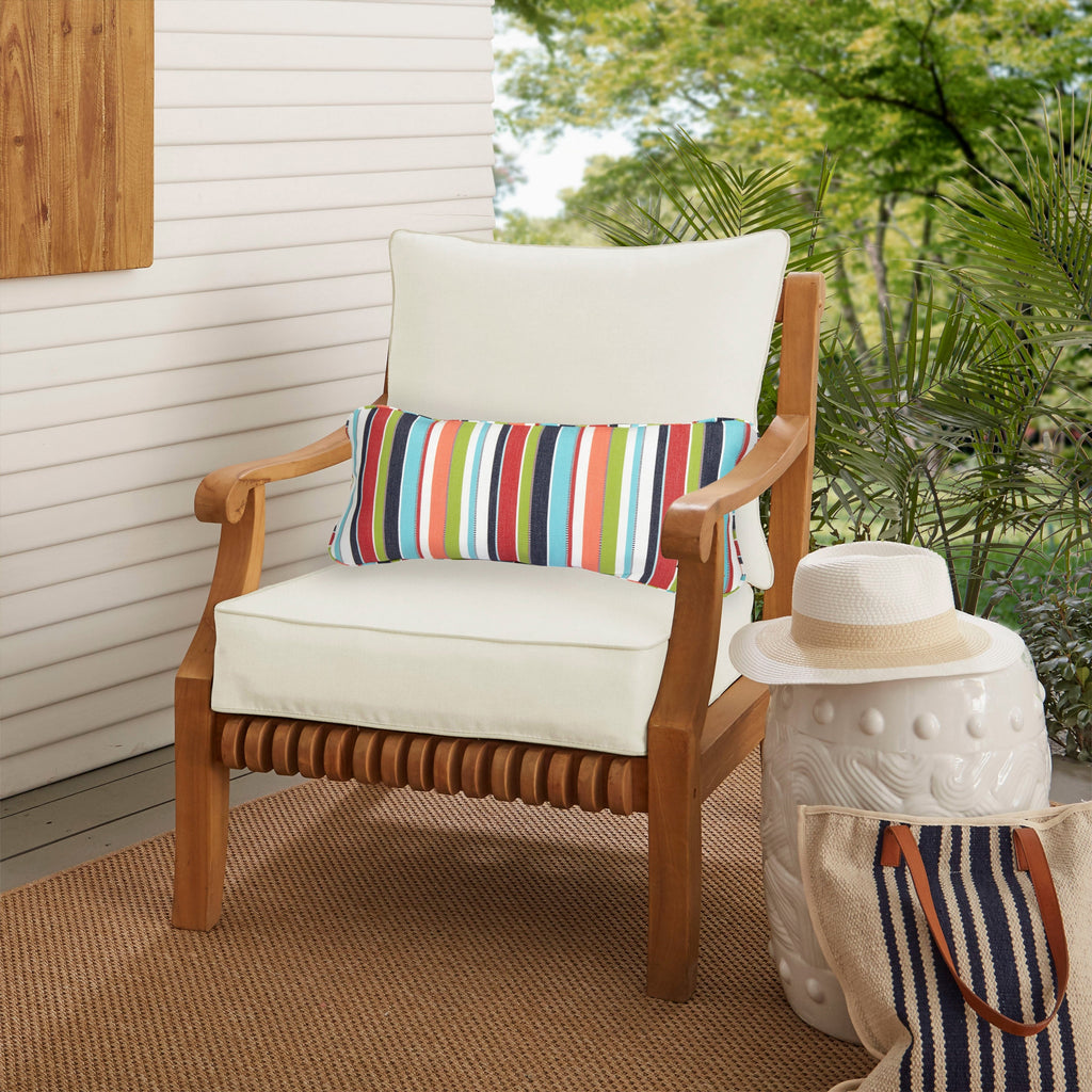 Ensemble coussin et coussin de chaise Oakley Sunbrella Solid pour intérieur/extérieur