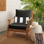 Ensemble coussin et coussin de chaise Oakley Sunbrella Solid pour intérieur/extérieur