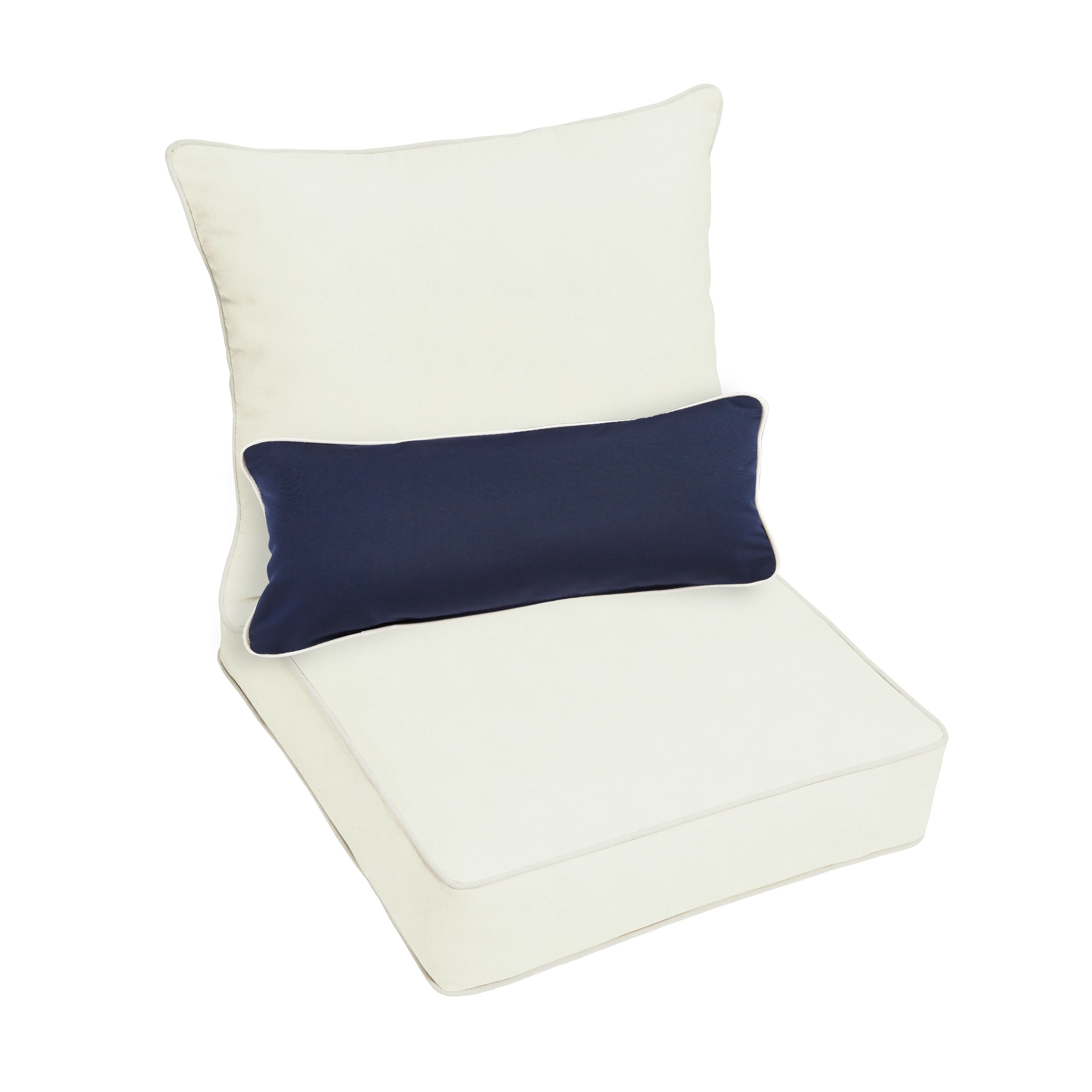 Ensemble coussin et coussin de chaise Oakley Sunbrella Solid pour intérieur/extérieur