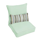 Ensemble coussin et coussin de chaise Oakley Sunbrella Solid pour intérieur/extérieur