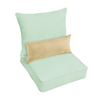 Ensemble coussin et coussin de chaise Oakley Sunbrella Solid pour intérieur/extérieur