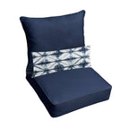 Ensemble coussin et coussin de chaise Oakley Sunbrella Solid pour intérieur/extérieur