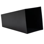 Lot de 3 grands pots de fleurs en plastique Outsunny 28 cm, pour l'intérieur et l'extérieur, pour l'entrée, la terrasse et la cour.