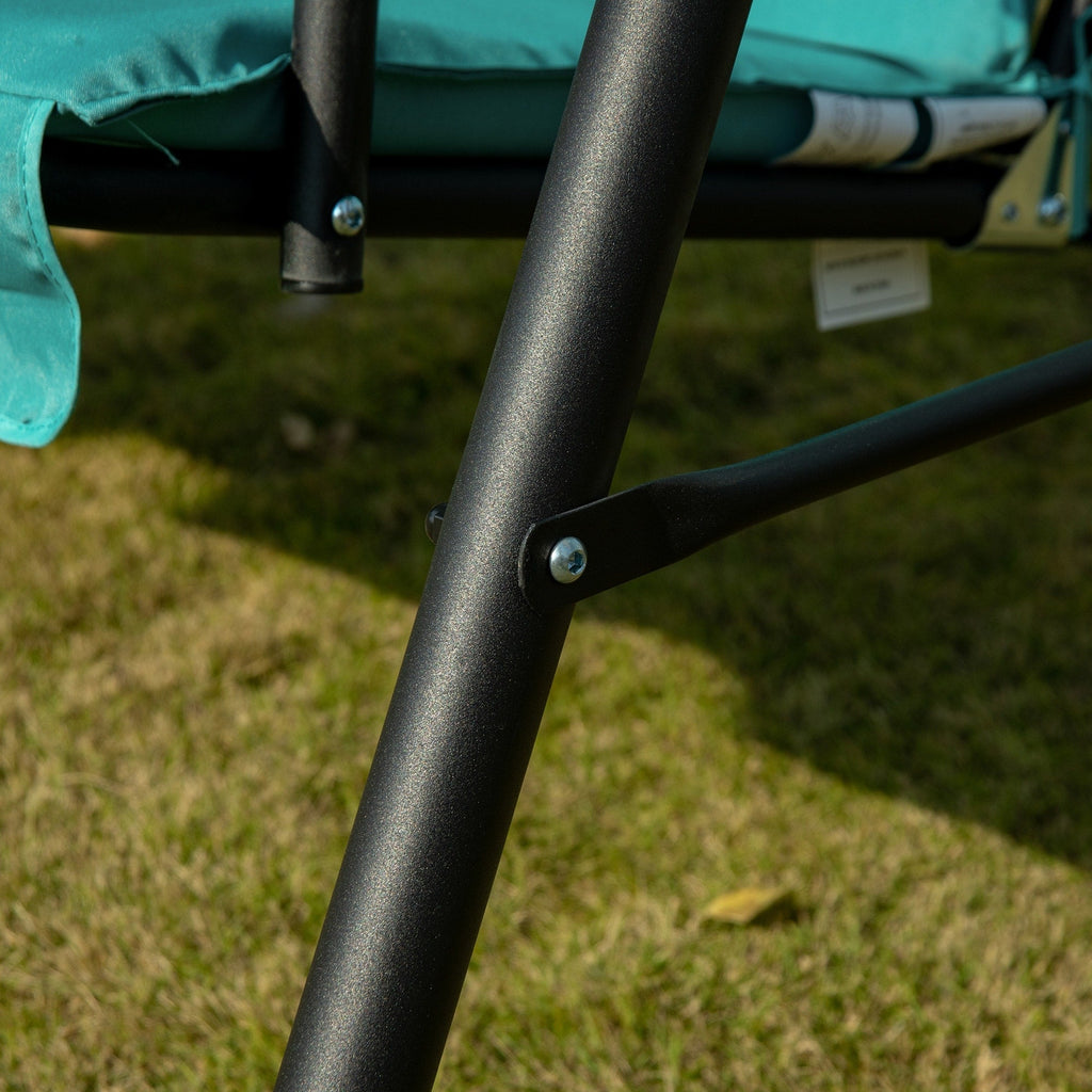 Balançoire de porche Outsunny pour 3 personnes