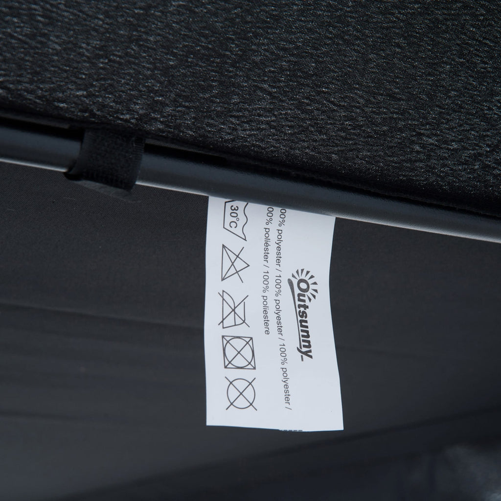 Balançoire de porche Outsunny pour 3 personnes