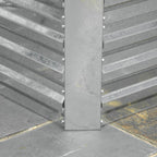 Jardinière surélevée Outsunny, 71 x 36 x 23 cm, jardinières en acier galvanisé pour plantes d'extérieur avec tiges renforcées