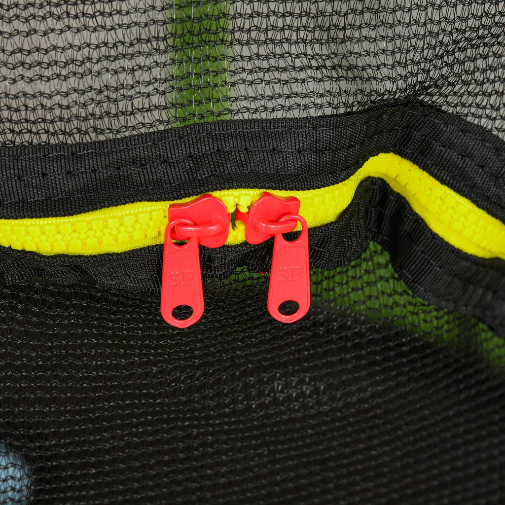 Trampoline Outsunny pour enfants de 1,5 m de diamètre avec filet pour l'intérieur et l'extérieur, de 3 à 6 ans