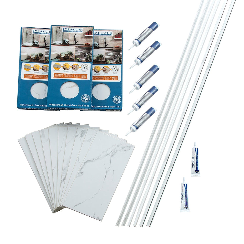 Kit de douche en carrelage mural Palisade