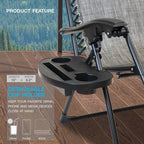 Chaise zéro gravité surdimensionnée Sun-Ray 1 pièce