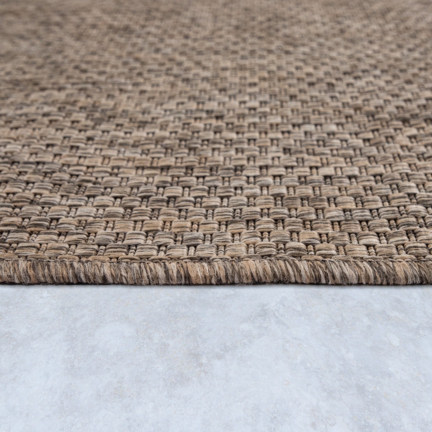 Tapis d'extérieur imperméable et varié pour patio