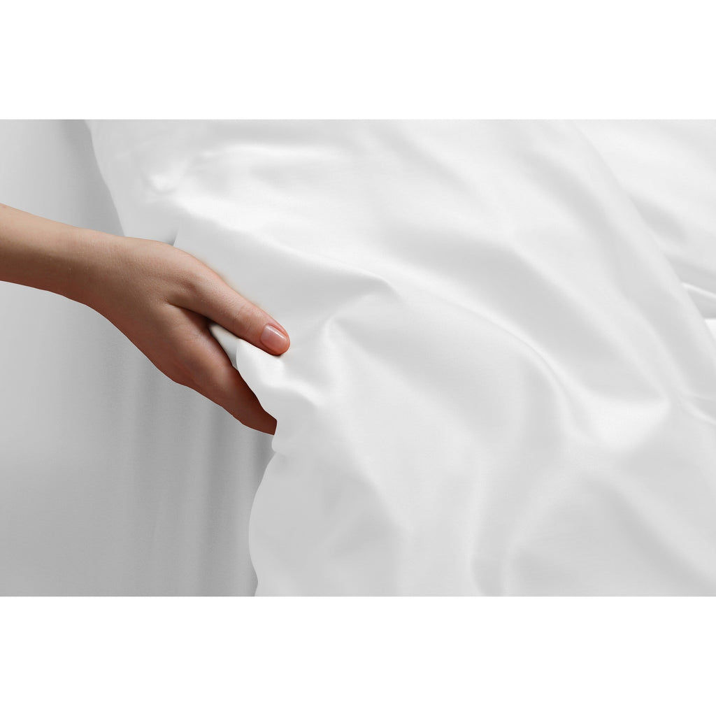 Parure de draps Pointehaven en coton à fibres longues 620 fils au pouce carré avec poche profonde