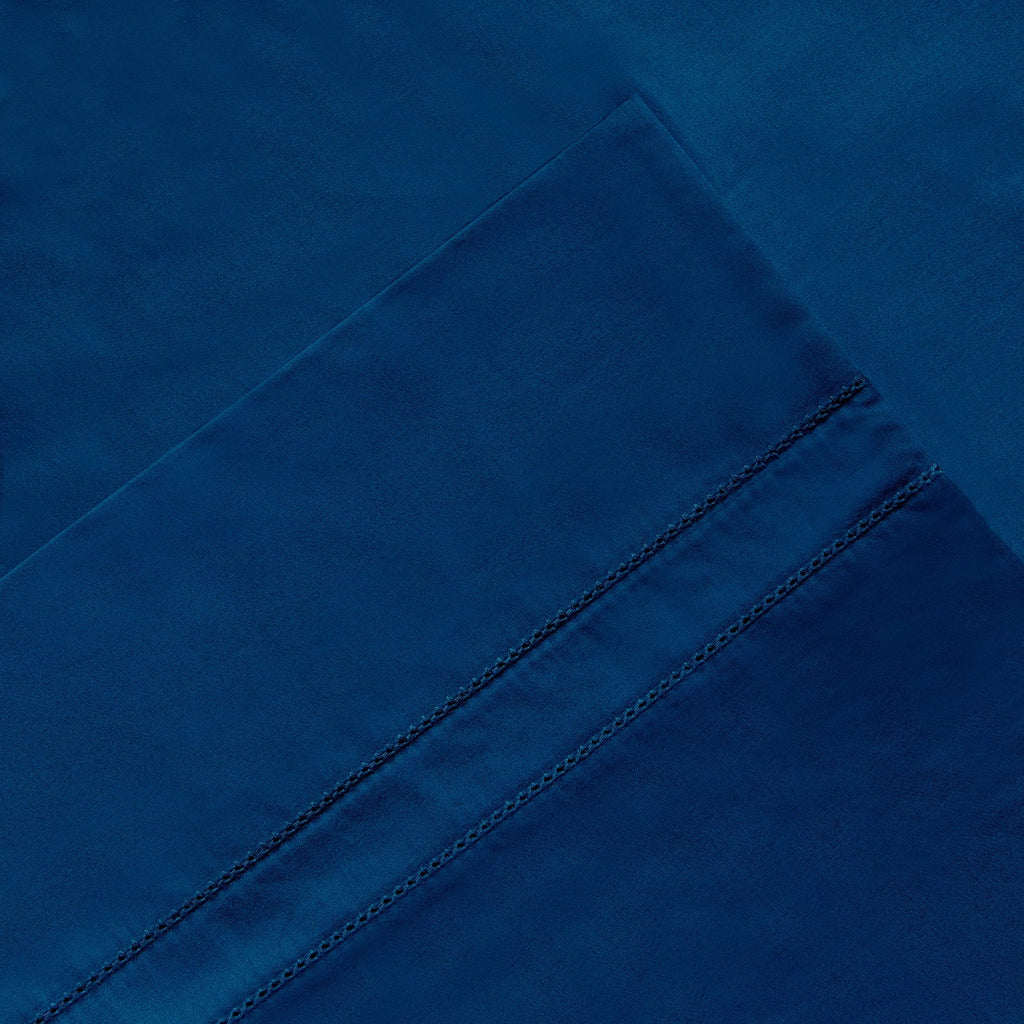 Parure de draps Pointehaven en coton à fibres longues 620 fils au pouce carré avec poche profonde