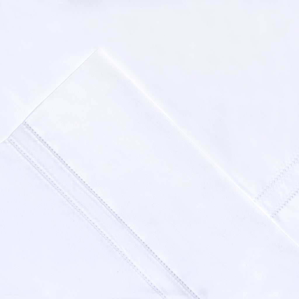 Parure de draps Pointehaven en coton à fibres longues 620 fils au pouce carré avec poche profonde