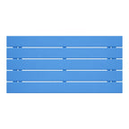 Table basse rectangulaire Polytrends Laguna en PEHD pour terrasse extérieure toutes saisons