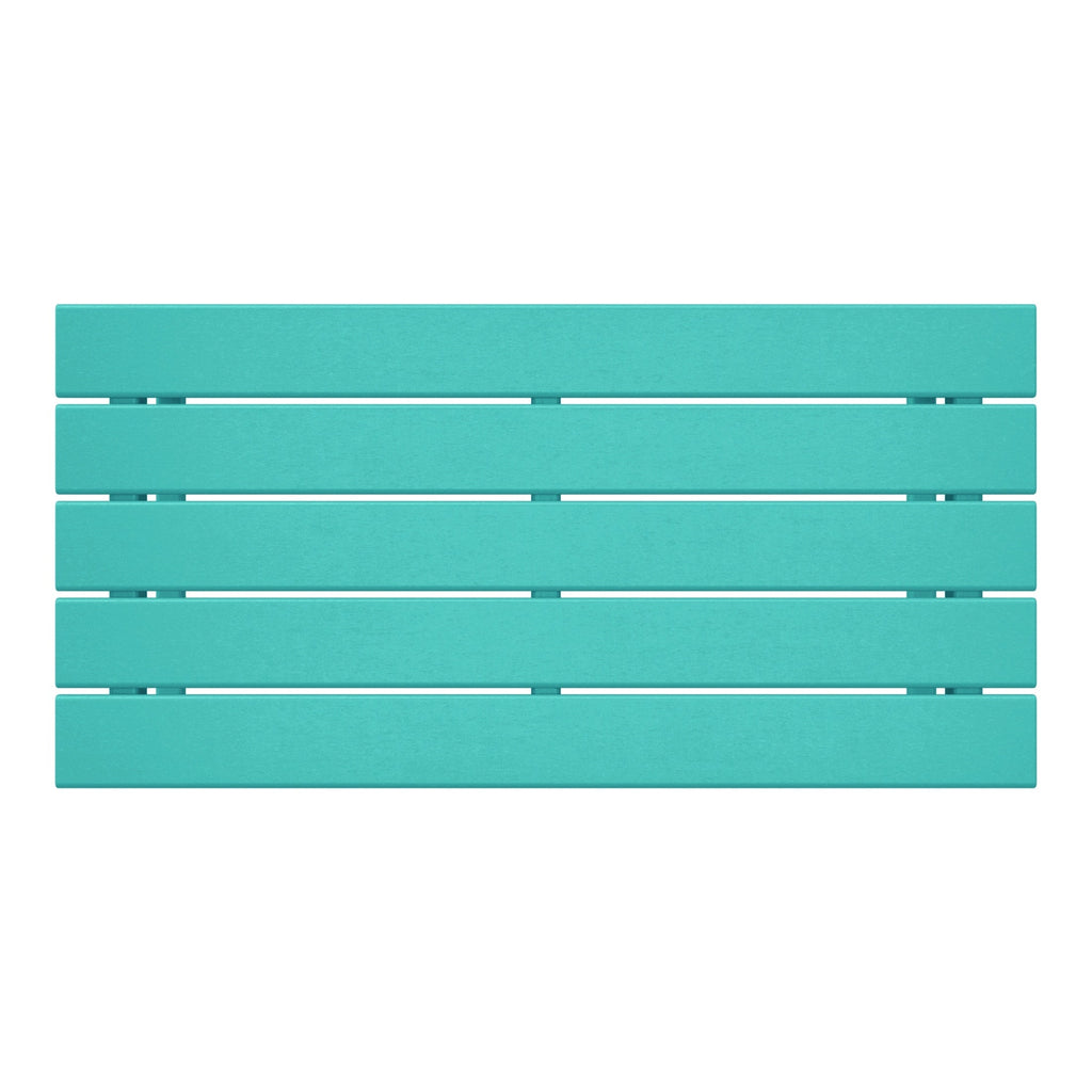 Table basse rectangulaire Polytrends Laguna en PEHD pour terrasse extérieure toutes saisons