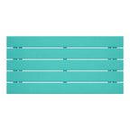 Table basse rectangulaire Polytrends Laguna en PEHD pour terrasse extérieure toutes saisons