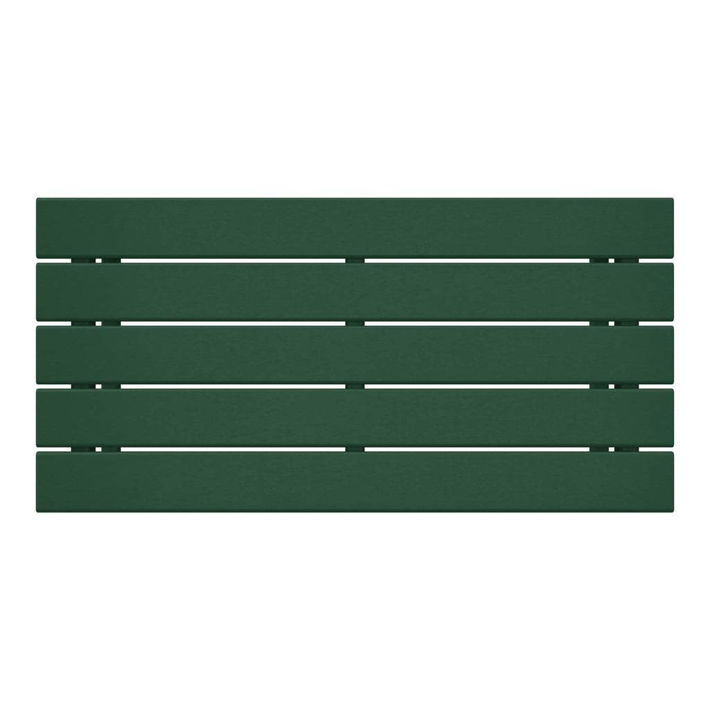 Table basse rectangulaire Polytrends Laguna en PEHD pour terrasse extérieure toutes saisons