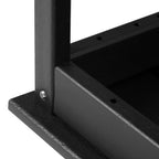 Table basse rectangulaire Polytrends Laguna en PEHD pour terrasse extérieure toutes saisons