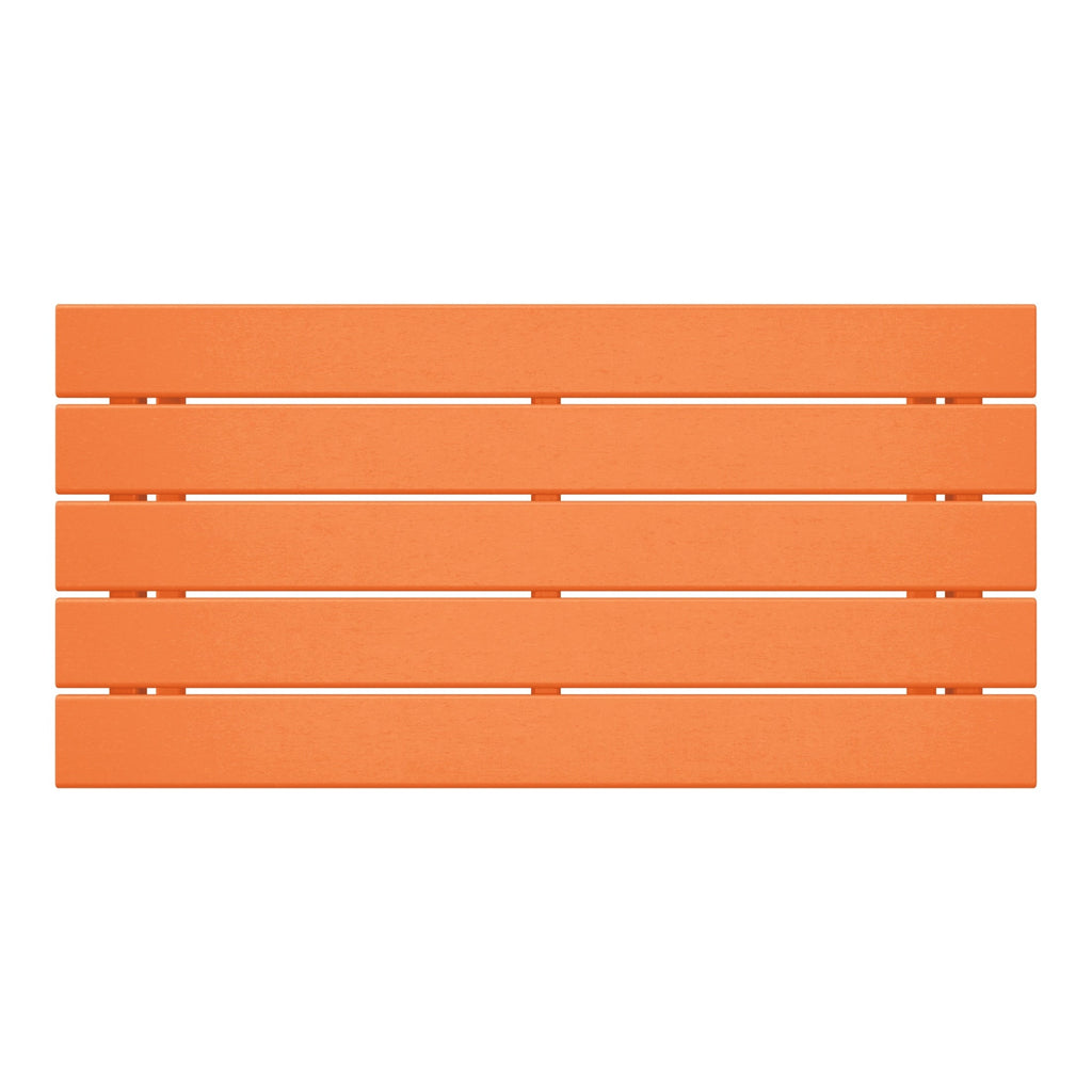 Table basse rectangulaire Polytrends Laguna en PEHD pour terrasse extérieure toutes saisons