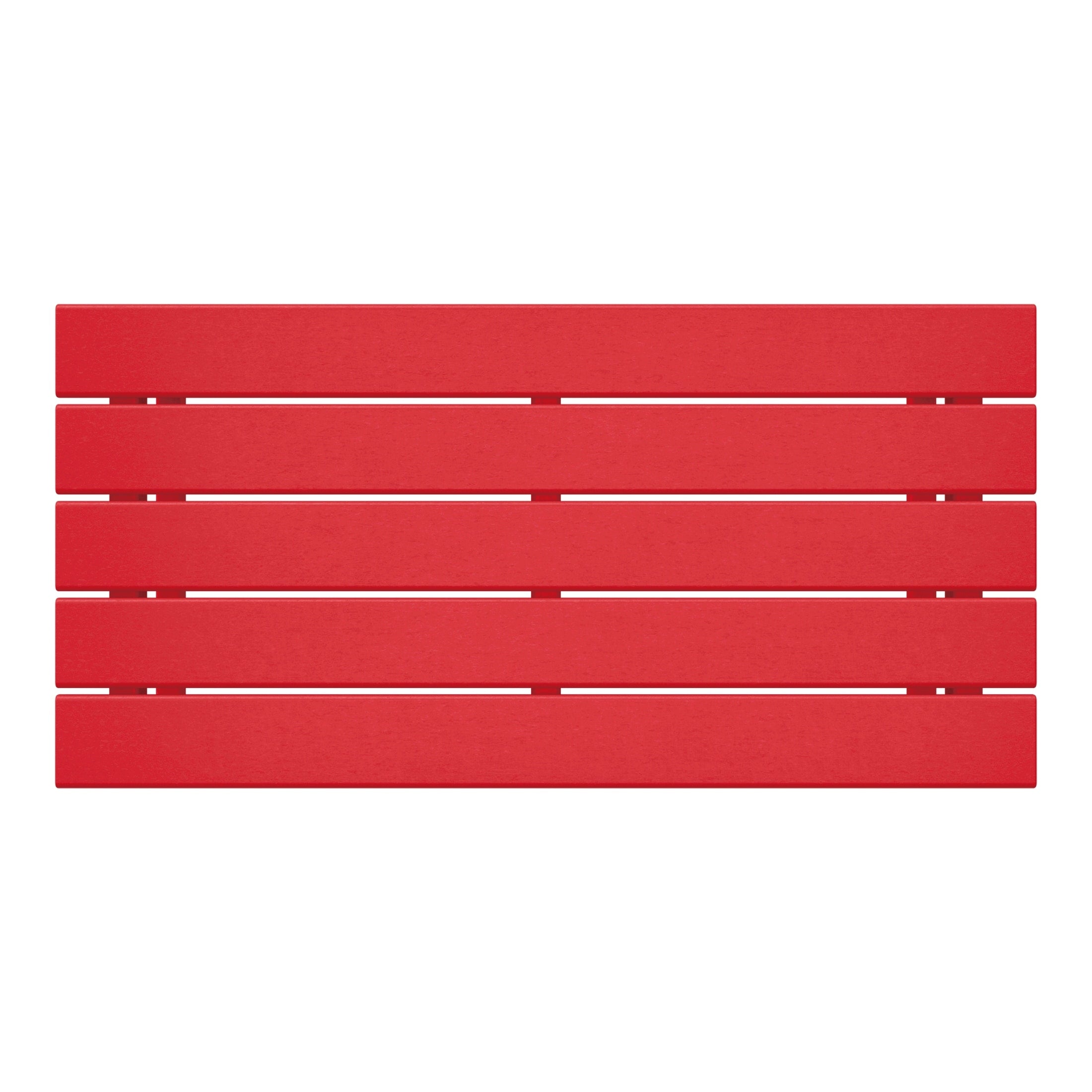 Table basse rectangulaire Polytrends Laguna en PEHD pour terrasse extérieure toutes saisons