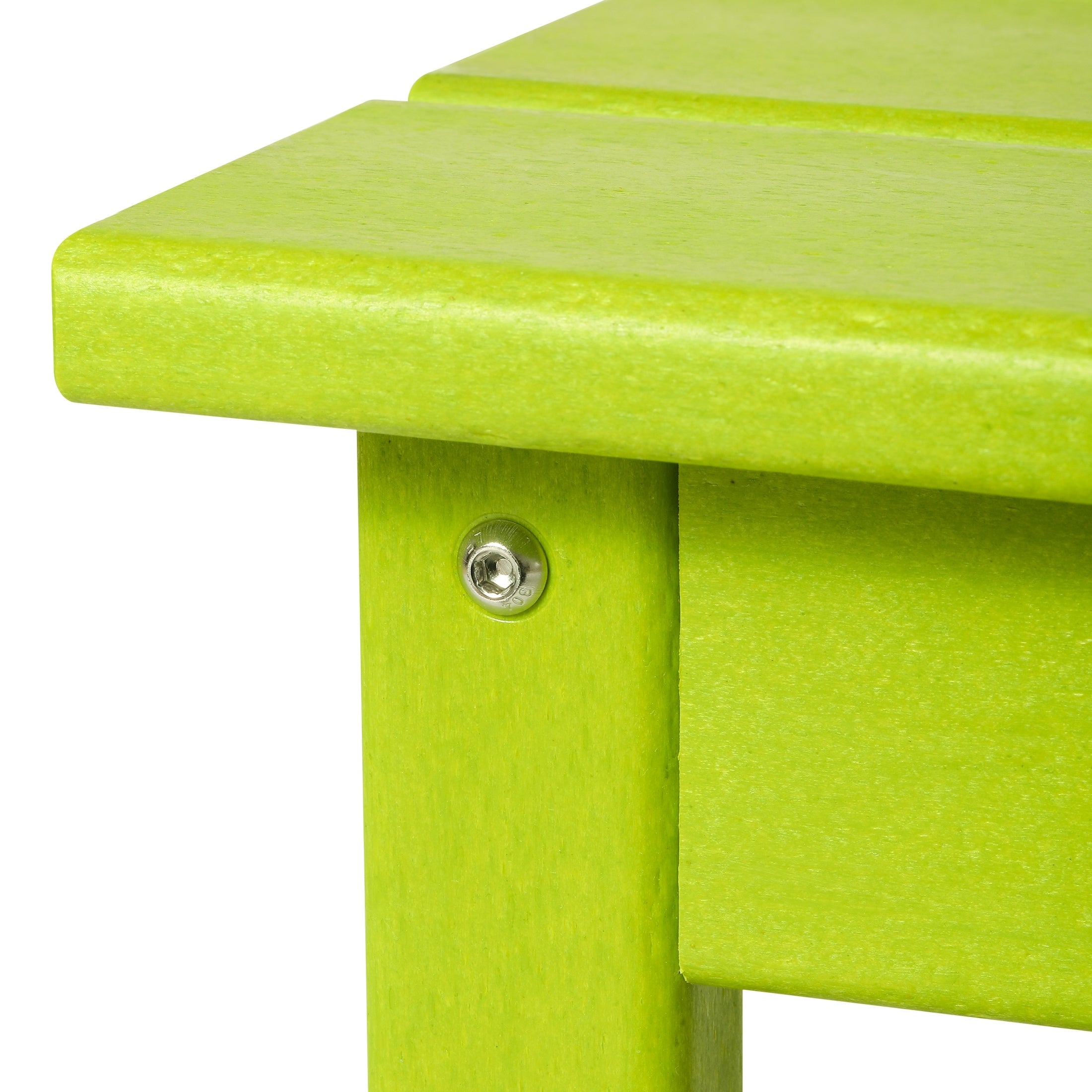 Table basse rectangulaire Polytrends Laguna en PEHD pour terrasse extérieure toutes saisons