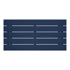 Table basse rectangulaire Polytrends Laguna en PEHD pour terrasse extérieure toutes saisons