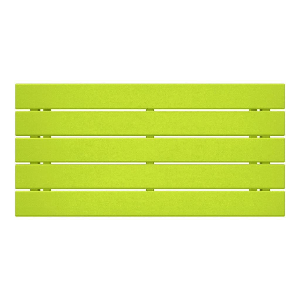 Table basse rectangulaire Polytrends Laguna en PEHD pour terrasse extérieure toutes saisons