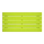 Table basse rectangulaire Polytrends Laguna en PEHD pour terrasse extérieure toutes saisons