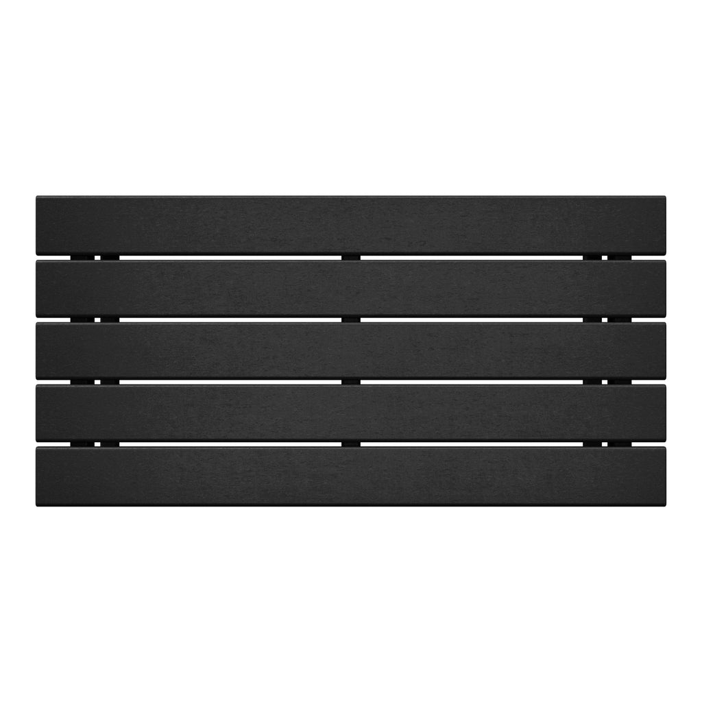 Table basse rectangulaire Polytrends Laguna en PEHD pour terrasse extérieure toutes saisons